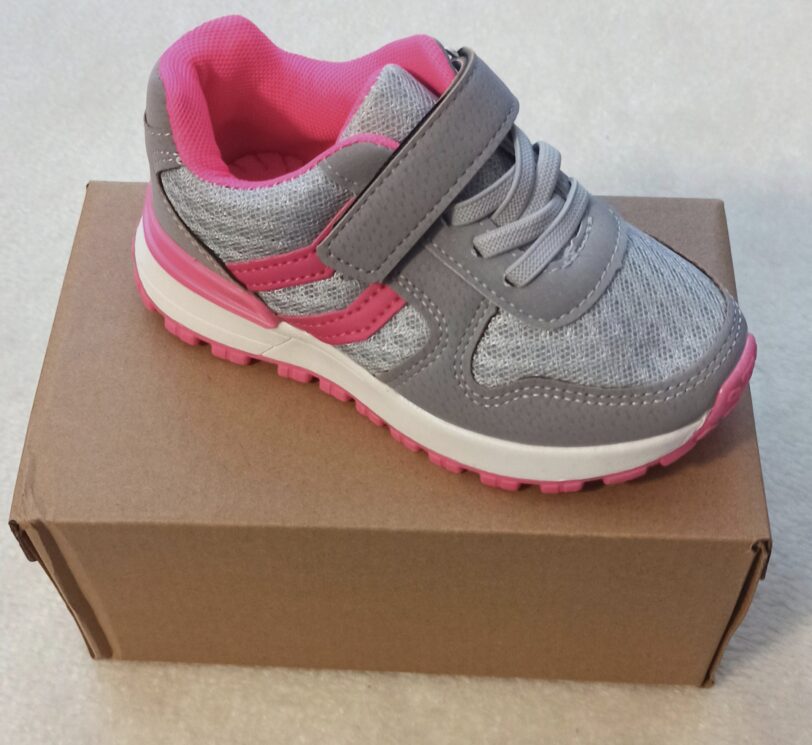 DEPORTIVA GRIS/ROSA