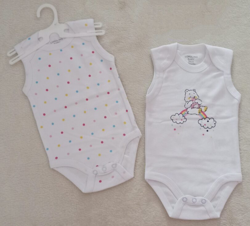 BODYS NIÑA-PACK DE 2