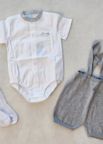 CONJUNTO 3 PIEZAS 3/6 meses
