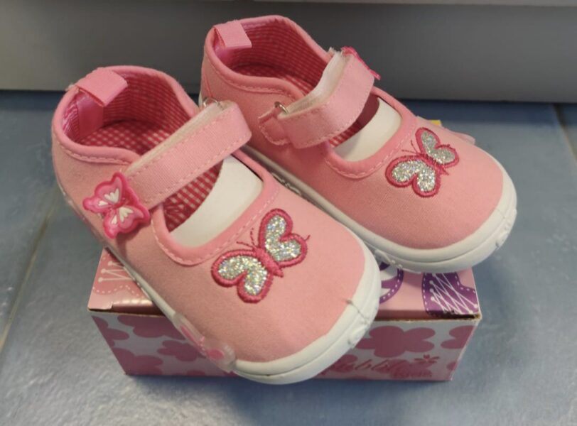 ZAPATILLA TELA MARIPOSA 🦋 - Imagen 2