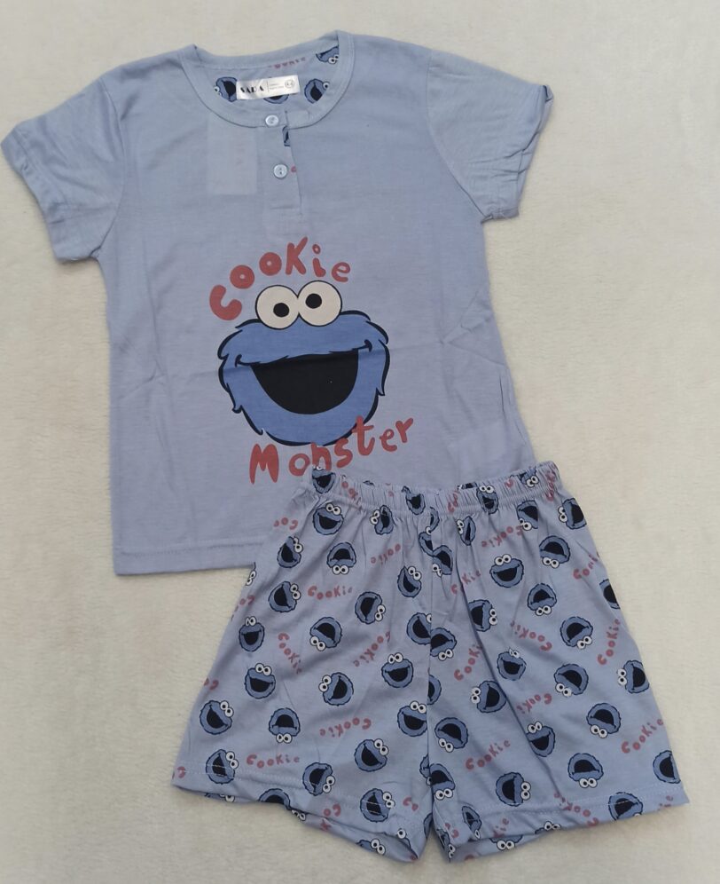 PIJAMA NIÑA MONSTER