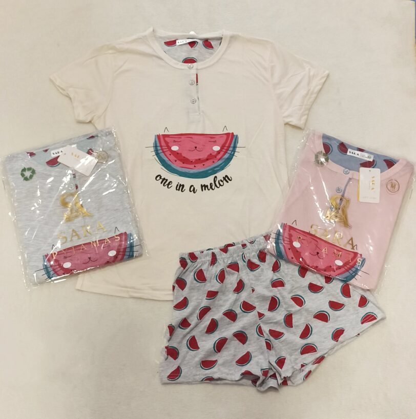 PIJAMA MUJER SANDÍA