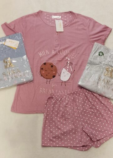 PIJAMA MUJER GALLETA