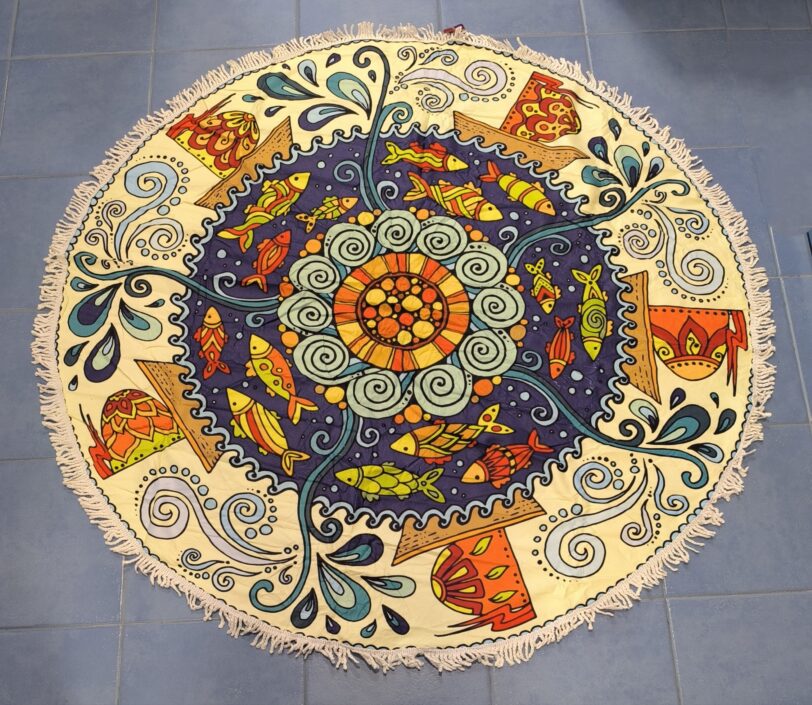 TOALLA REDONDA 1,50cm