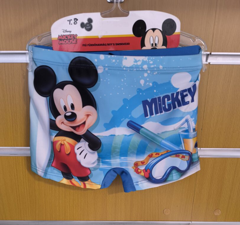 BAÑADOR MICKEY talla 8 años