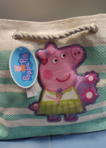 BOLSA DE PLAYA PEPPA PIG
