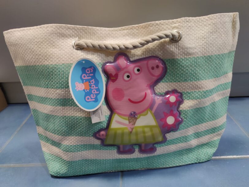 BOLSA DE PLAYA PEPPA PIG