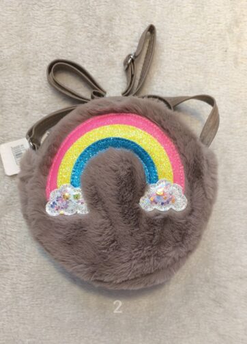 BOLSO NIÑA ARCOIRIS