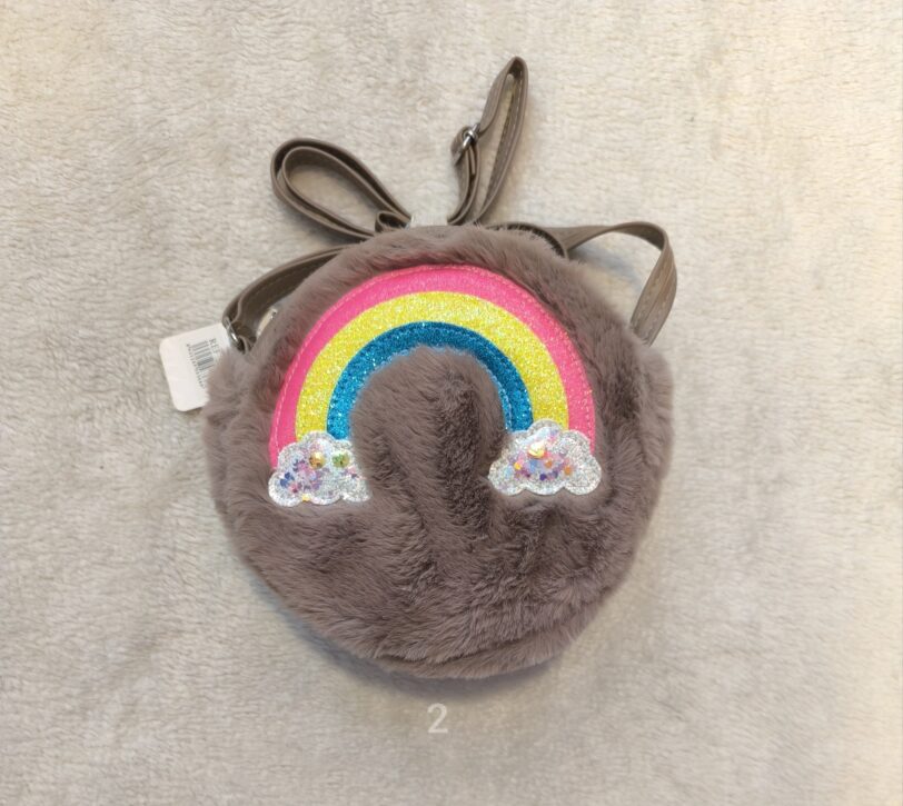 BOLSO NIÑA ARCOIRIS