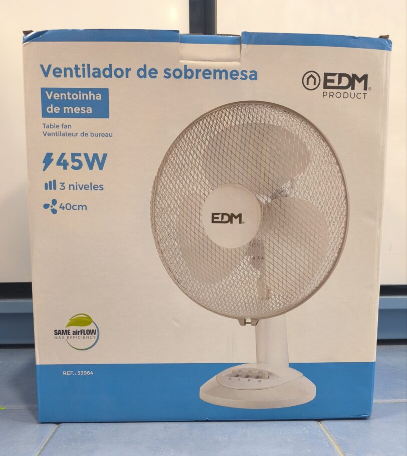 VENTILADOR DE SOBREMESA