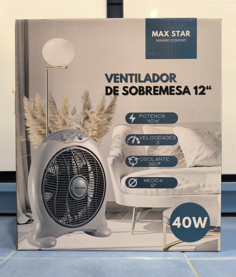 VENTILADOR BOX FAN