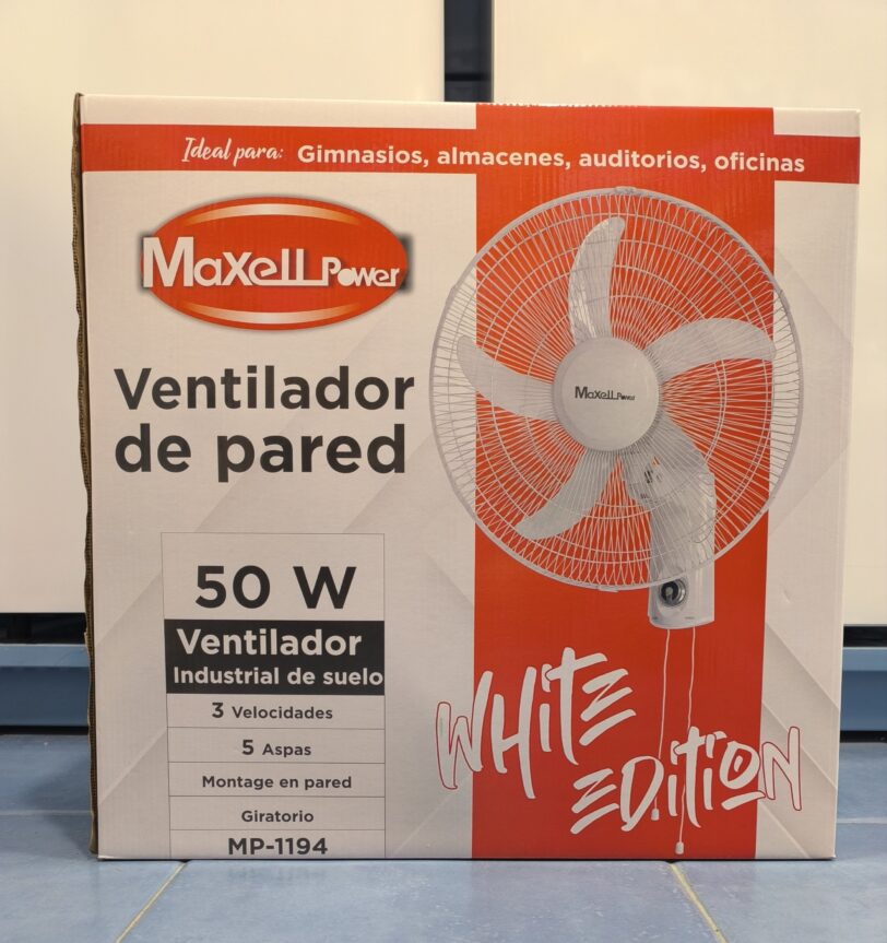 VENTILADOR DE PARED