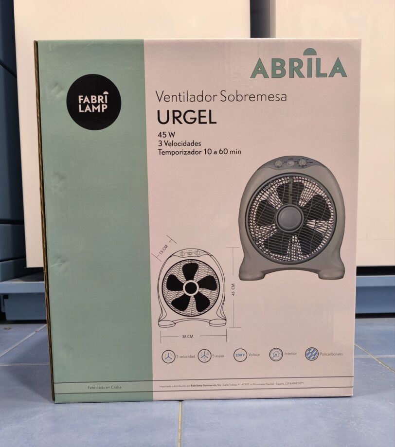 VENTILADOR BOX FAN