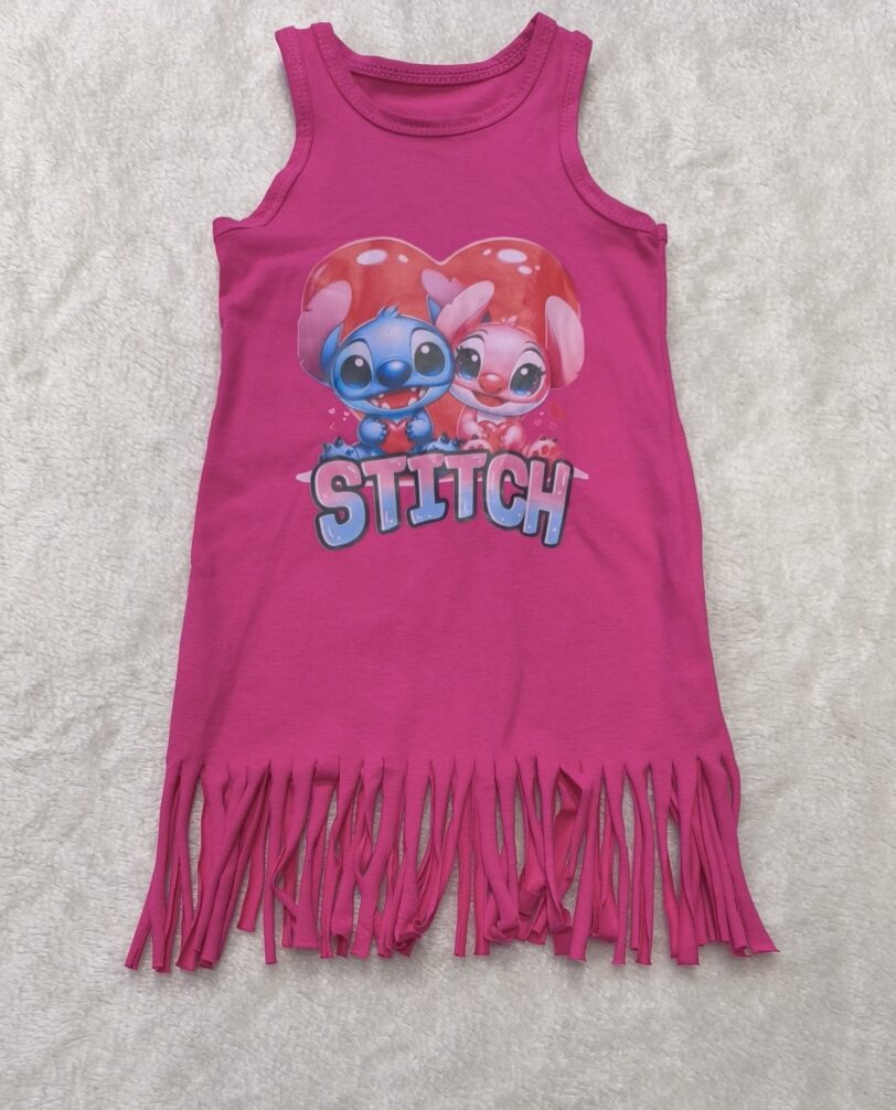 VESTIDO FLECOS STITCH