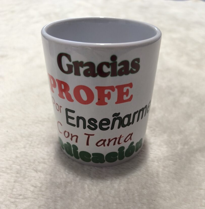 TAZA PROFE