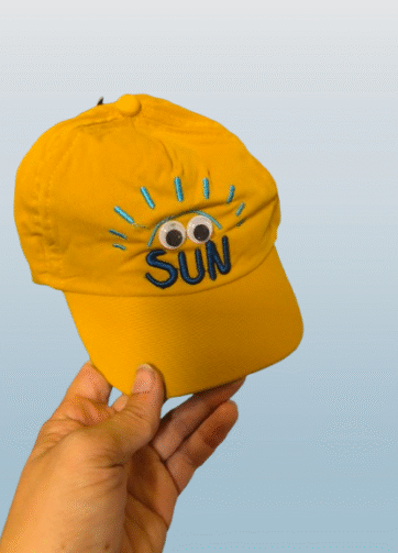 GORRA SOL AMARILLA