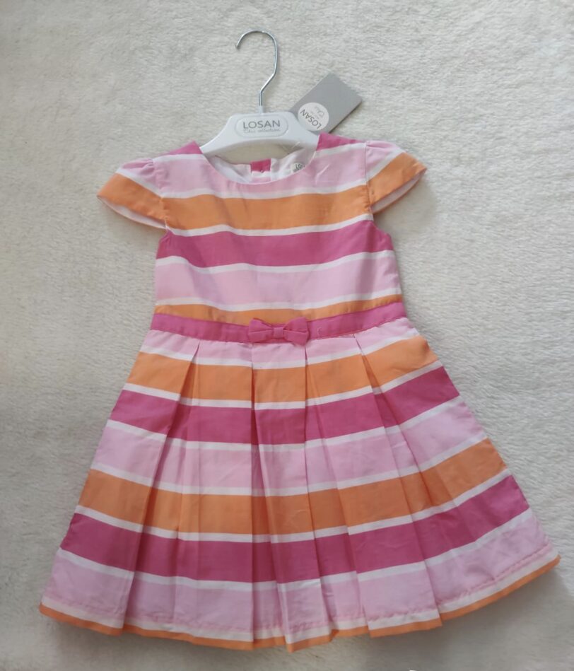 VESTIDO RAYAS NIÑA