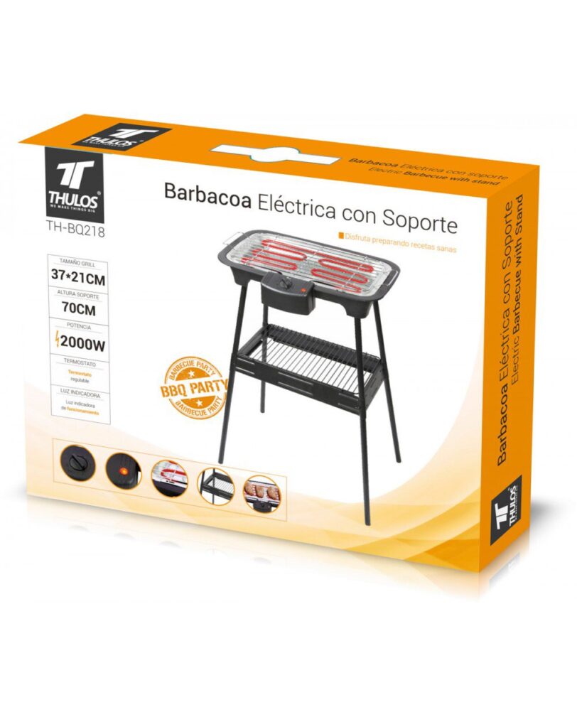 BARBACOA ELÉCTRICA CON SOPORTE - Imagen 4
