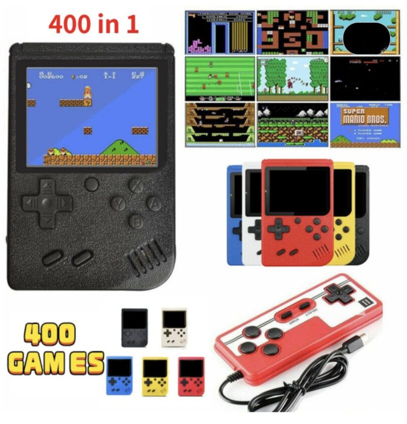 VIDEOCONSOLA RETRO PORTÁTIL
400 JUEGOS - Imagen 3