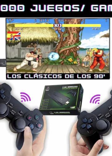 VIDEOCONSOLA RETRO HDMI 
+20000 JUEGOS
