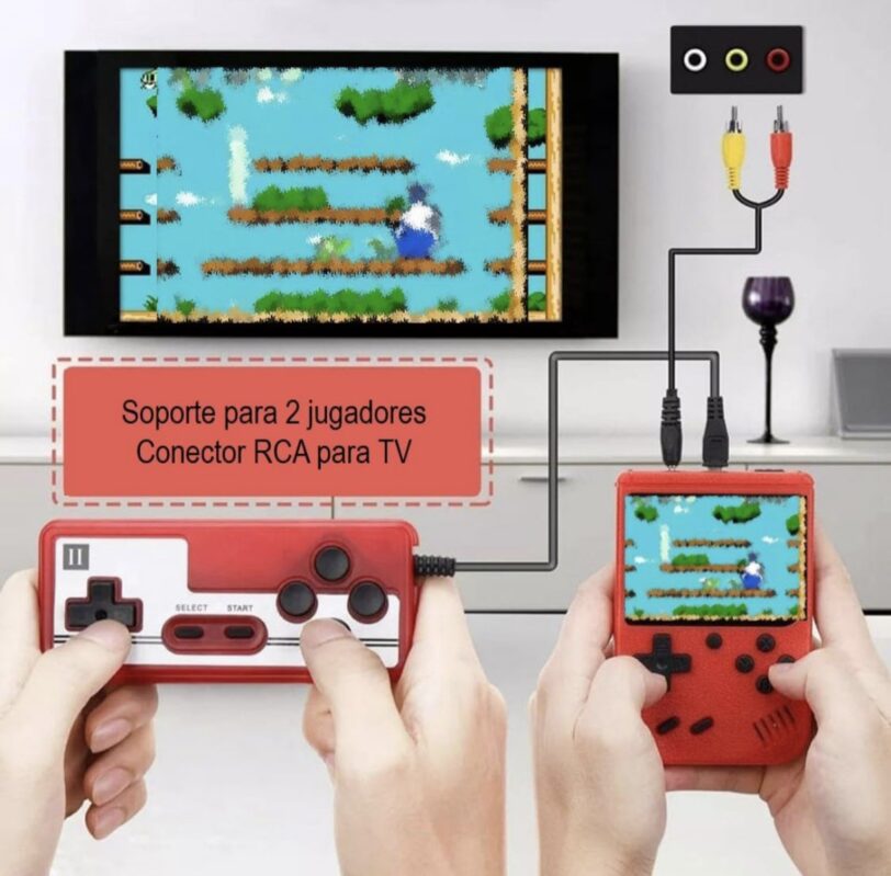VIDEOCONSOLA RETRO PORTÁTIL
400 JUEGOS - Imagen 7