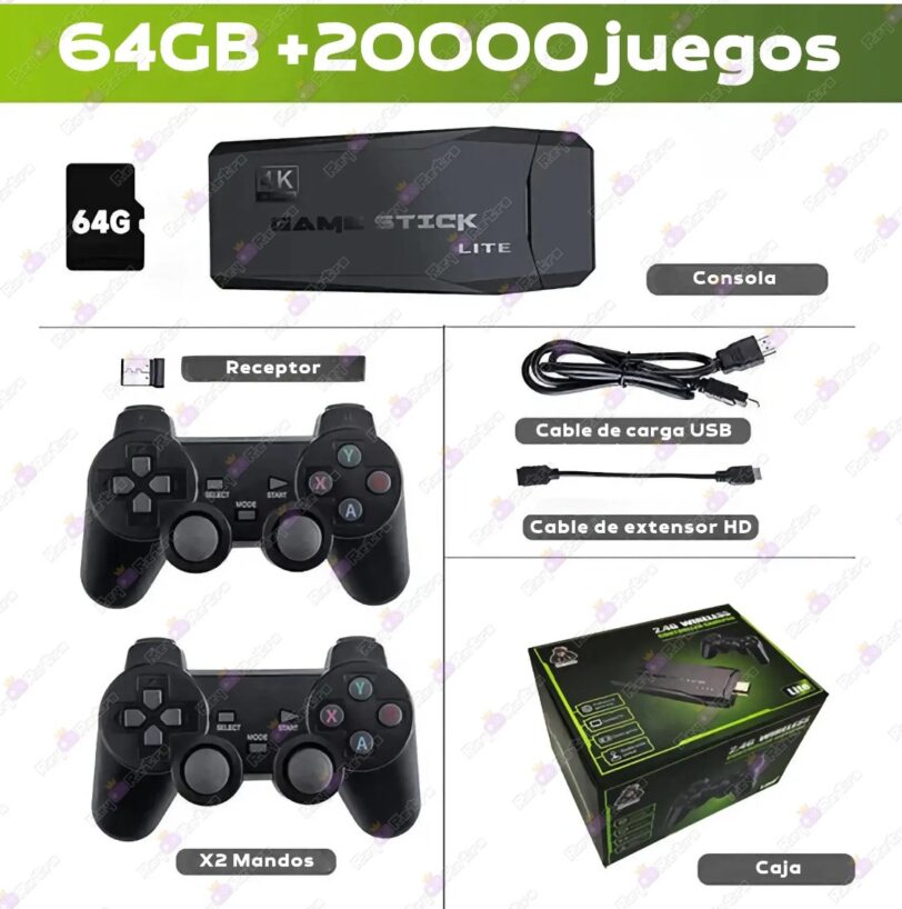 VIDEOCONSOLA RETRO HDMI 
+20000 JUEGOS - Imagen 5