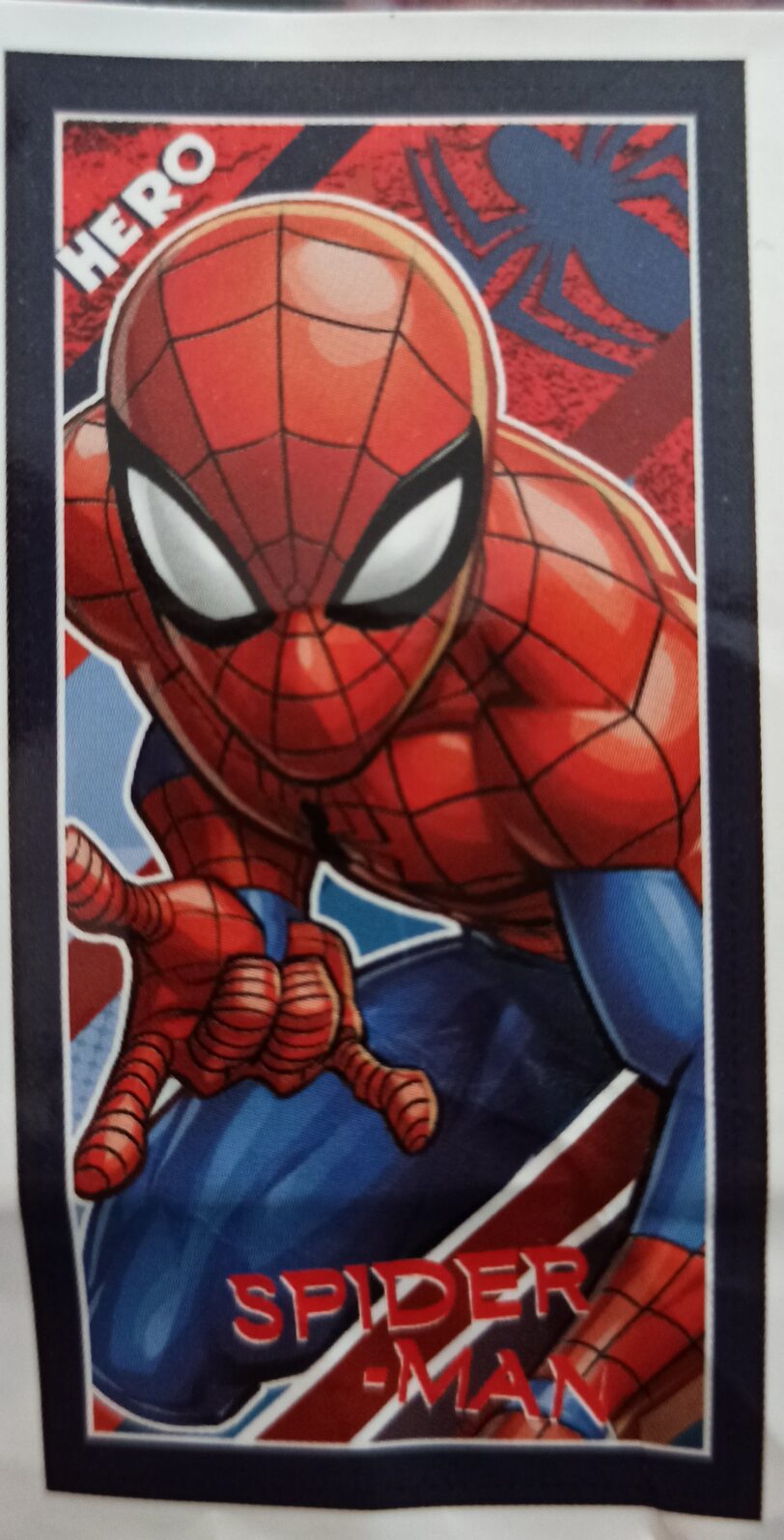 TOALLA SPIDERMAN