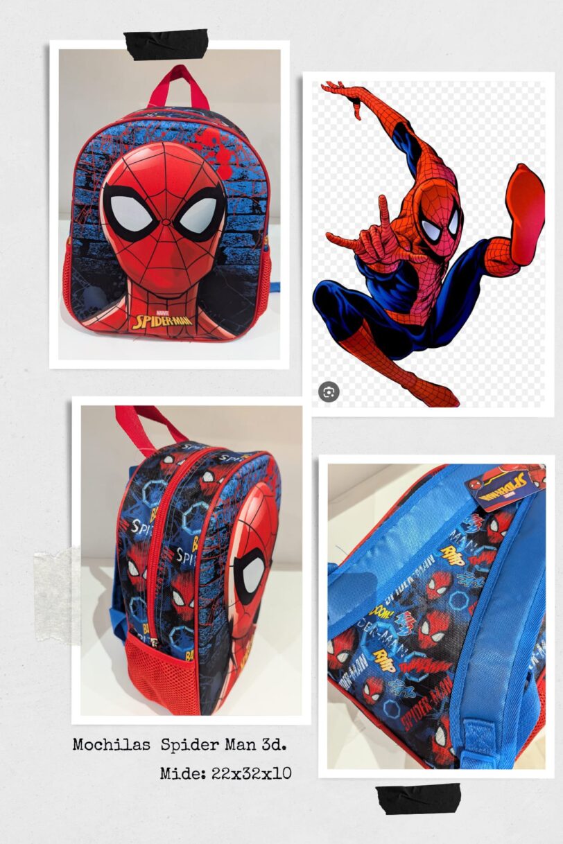 MOCHILA SPIDERMAN 3D - Imagen 2