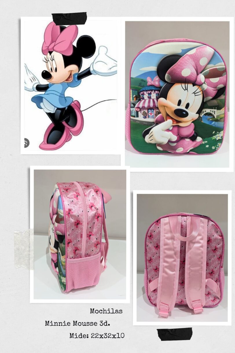 MOCHILA MINNIE 3D - Imagen 2