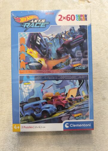 PUZZLE HOT WHEELS 2x60 piezas