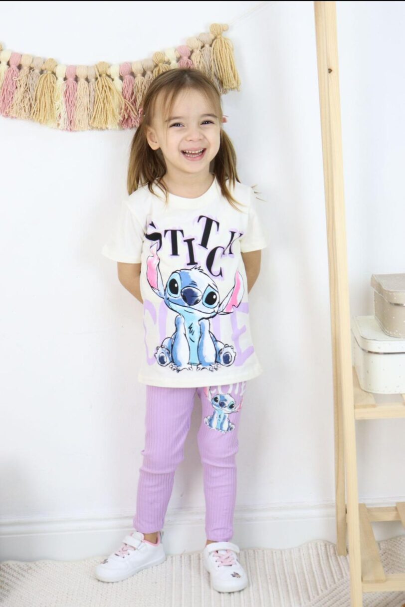 CONJUNTO STITCH 
Camiseta+leggin