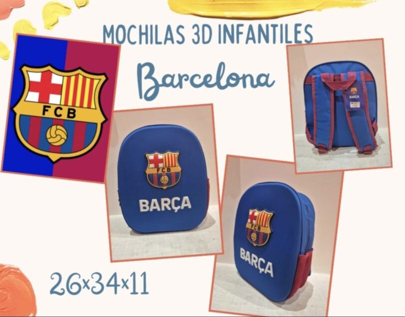 MOCHILA 3D BARÇA - Imagen 2
