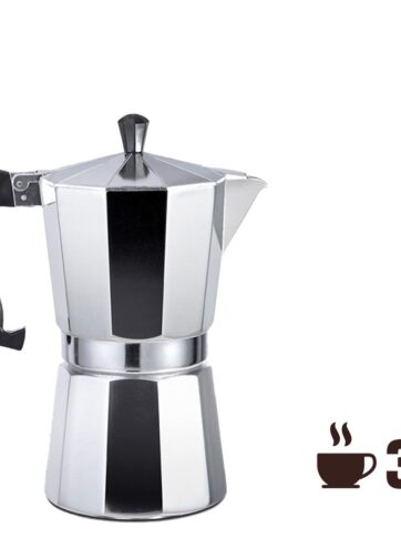 CAFETERA ALUMINIO 3 TAZAS