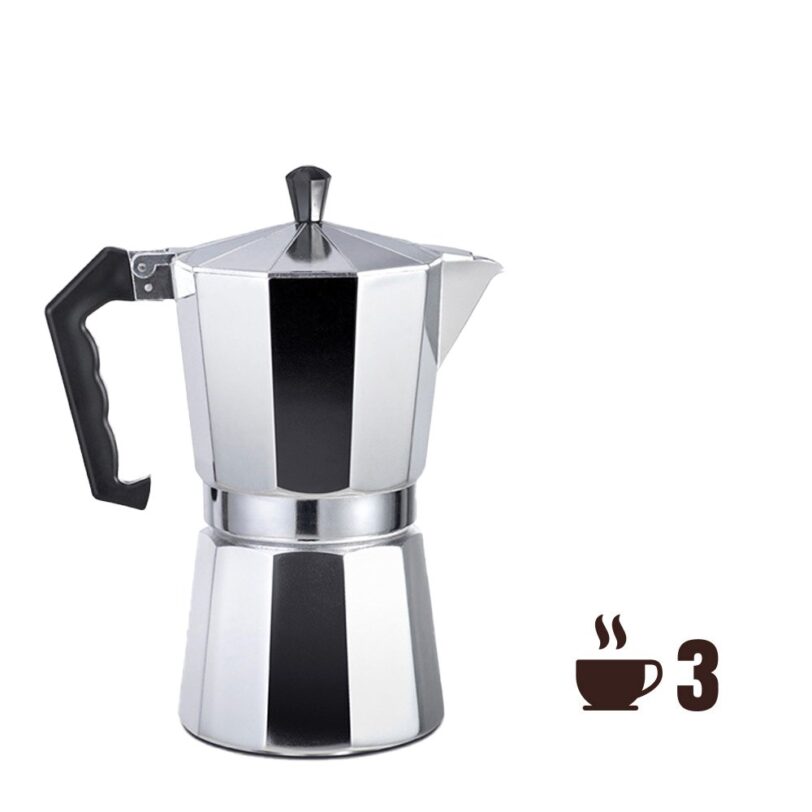 CAFETERA ALUMINIO 3 TAZAS