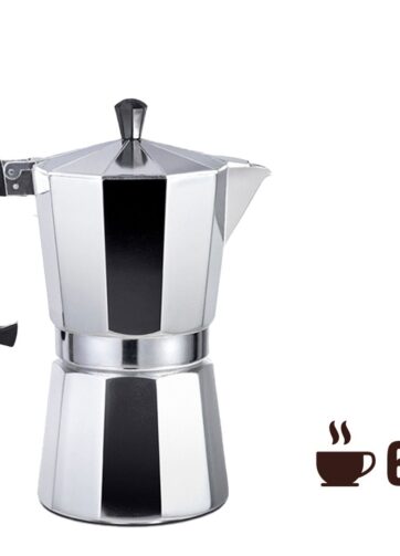 CAFETERA ALUMINIO 6 tazas