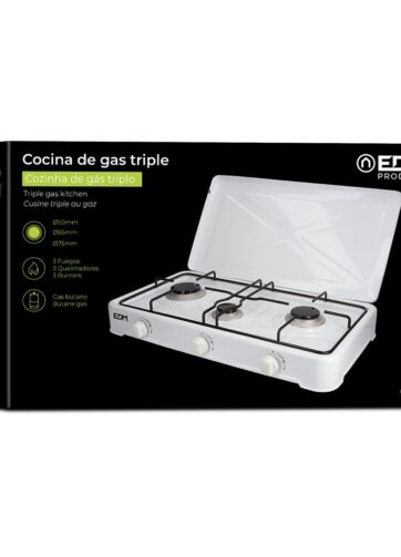 COCINA DE GAS TRIPLE