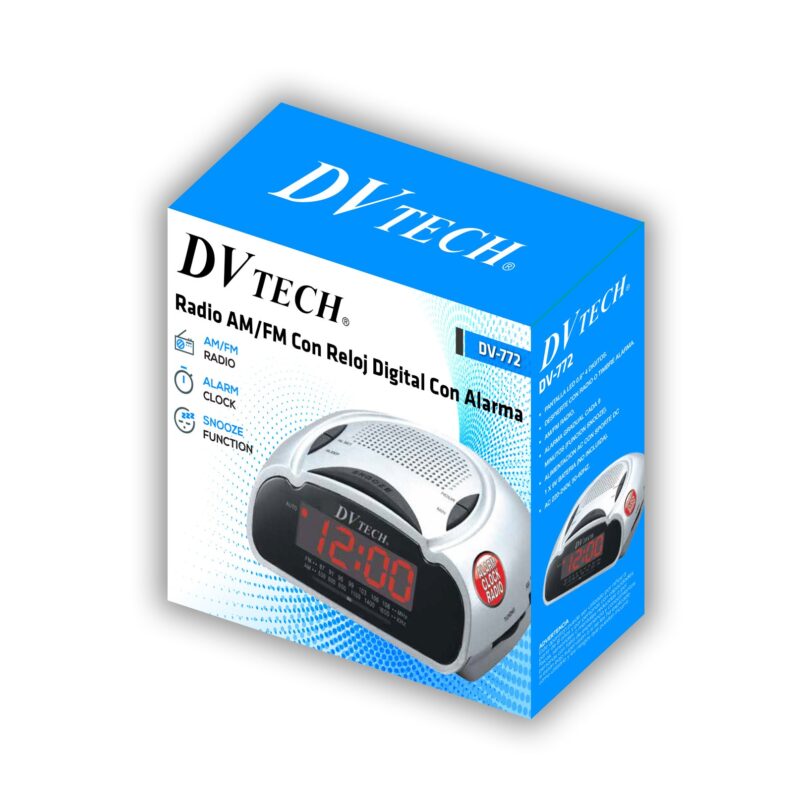 RADIO/RELOJ DESPERTADOR - Imagen 2