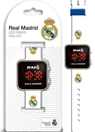 RELOJ LED REAL MADRID