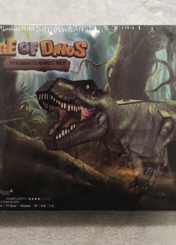 PUZZLE DINOSAURIO 3D
