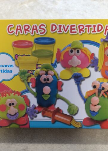 PLASTILINA CARAS DIVERTIDAS