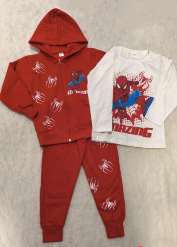 CHÁNDAL SPIDERMAN 3 piezas