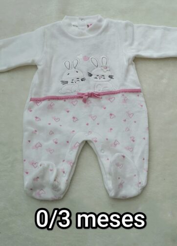 PIJAMA BEBÉ NIÑA 0/3 meses