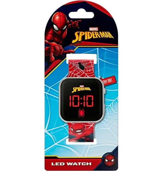 RELOJ LED SPIDERMAN