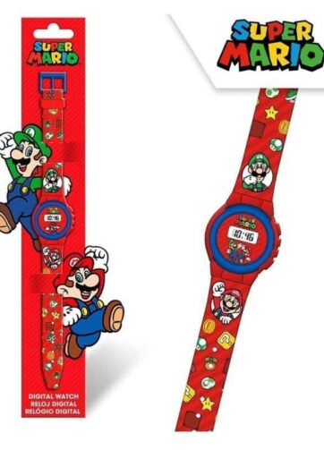 RELOJ INFANTIL MARIO BROS