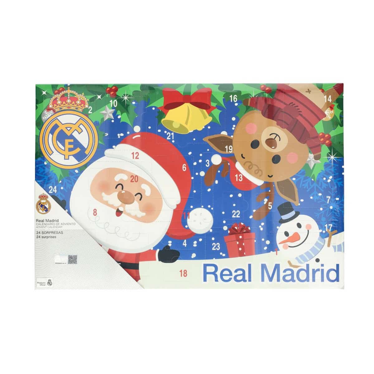 CALENDARIO ADVIENTO REAL MADRID