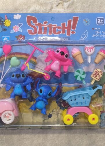 SET MUÑECOS STITCH