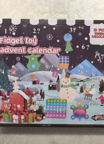 CALENDARIO ADVIENTO JUGUETES VARIADOS