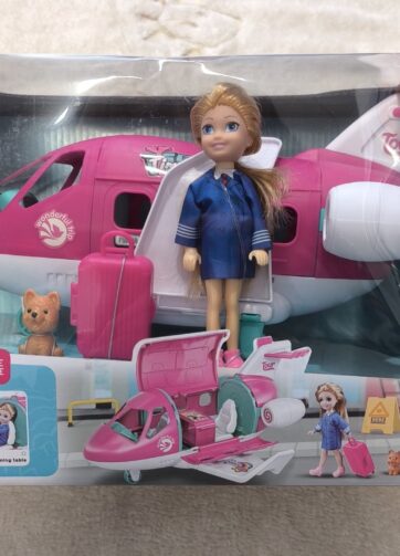 MUÑECA THAMY 11cm CON AVIÓN