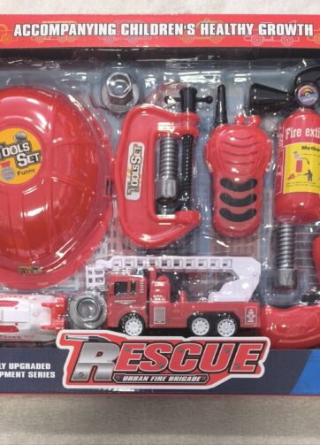 SET BOMBEROS CAMIÓN Y HERRAMIENTAS