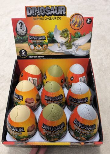 HUEVOS SORPRESA DE DINOSAURO 🦖